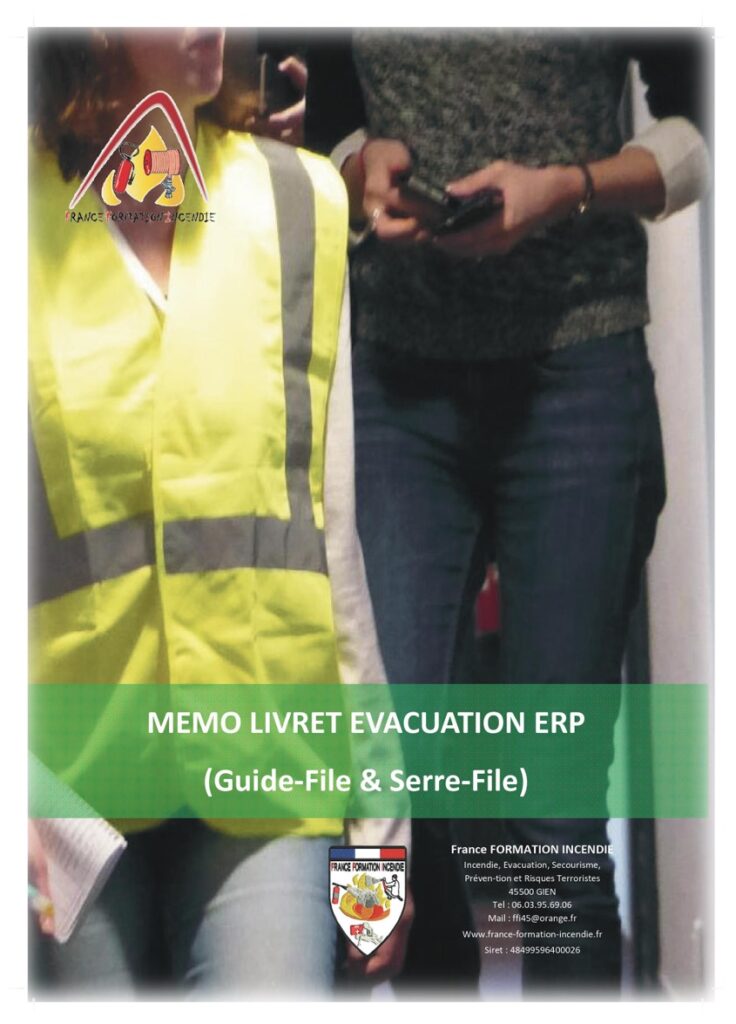 EVACUATION - France Formation Incendie Formation Évacuation ERP – guide ...